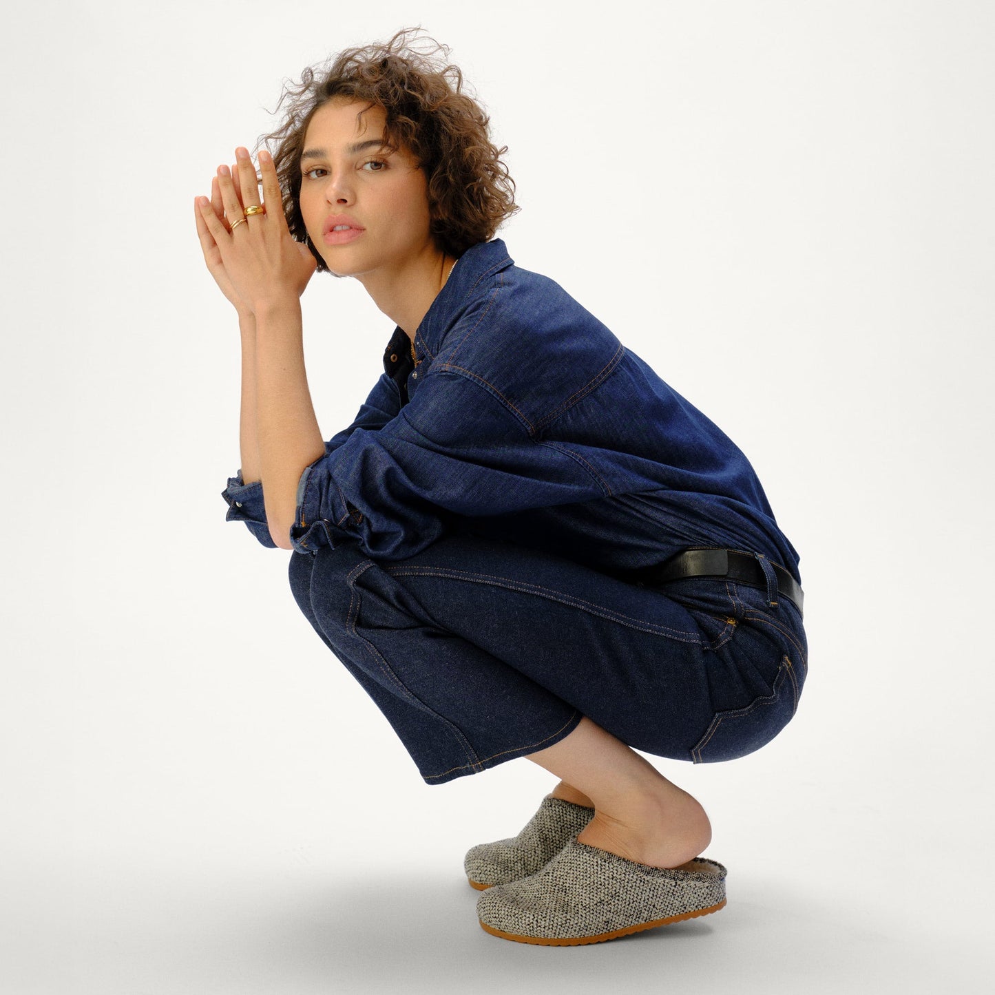 The Cozy Clog - Cookies and Cream Bouclé