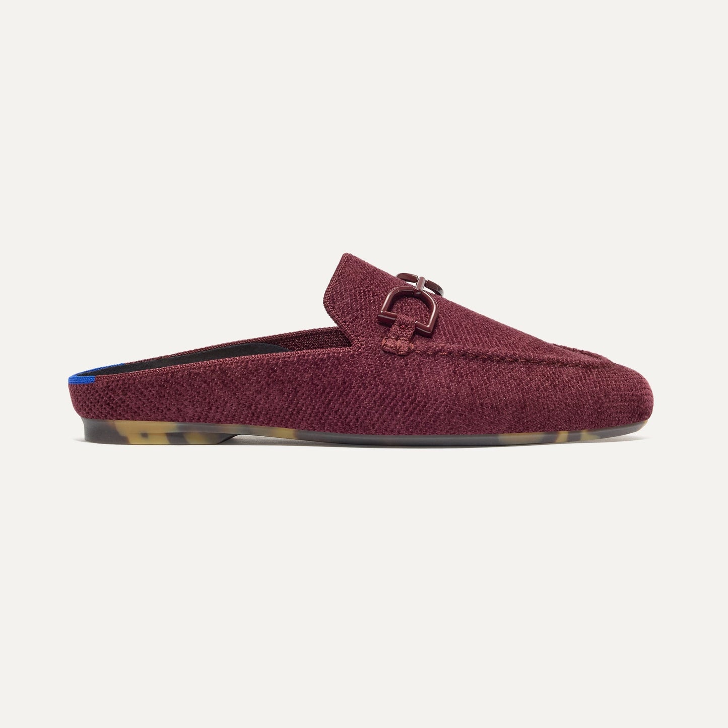 The ReVelvet™ Double Bit Loafer Mule - ReVelvet™ Syrah