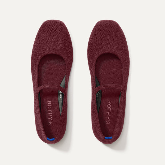The ReVelvet™ Max Square Mary Jane - ReVelvet™ Syrah