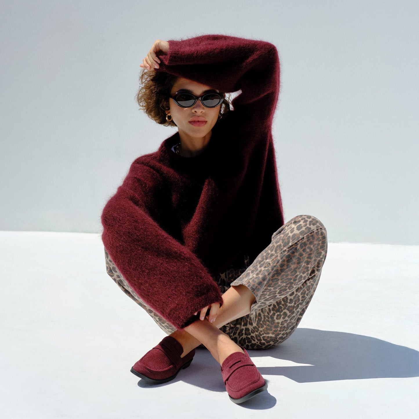 The ReVelvet™ Penny Loafer - ReVelvet™ Syrah